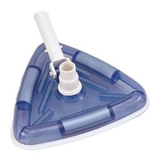Ocean Blue Water Products Transparent Triangular Vacuum Head