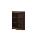 thumbnail image 2 of 5 Shelf Narrow Transitional Bookcase, Brown, 2 of 7