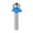 R 1 8, variant on Multiple Size Rounding Over Router Bit 6.35mm Milling Cutter For Smooth And Accurate Edges Finishing