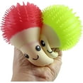 thumbnail image 2 of Set of 2 Puffer Mushroom Balls - Fungus Indoor Soft Hairy Air-Filled Sensory Ball (Random Colors), 2 of 8