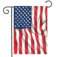 thumbnail image 2 of Briarwood Lane Everyday 4th of July Garden Flag 12x18 For Outdoor American Flag Waving For 4th of July Garden Flag Flags For Outside, 2 of 4