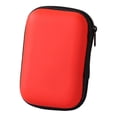 thumbnail image 1 of Bearachild Estuche de almacenamiento Alimentación Unidad de disco duro Cremallera Carga Bolsa portátil Suministros Productos Contenedor Teléfono y Comunicación Rojo, 1 of 6