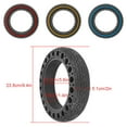 thumbnail image 3 of fastboy Tubeless FrontRear Tyre For Xiao Mi Scooter - Stable Performance And Smooth Ride Solid Fluo Tire 8.5 inch with blue, 3 of 6