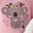 thumbnail image 5 of HCNTES Baby Girl Clothes Fall Winter Baby Girls Clothes Short Sleeve Cartoon Prints Romper Elastic Waist Shorts Headband Set Toddler Cute Summer Outfits, 5 of 7
