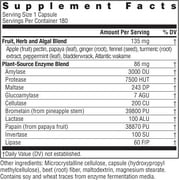 Advanced Enzyme System | 180 Capsules | by Rainbow Light