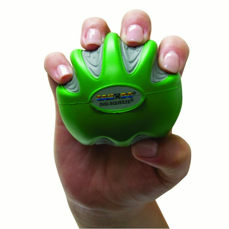CanDo Digi-Squeeze hand exerciser - Large - green, moderate CanDo Digi-Squeeze hand exerciser - Large - green, moderate