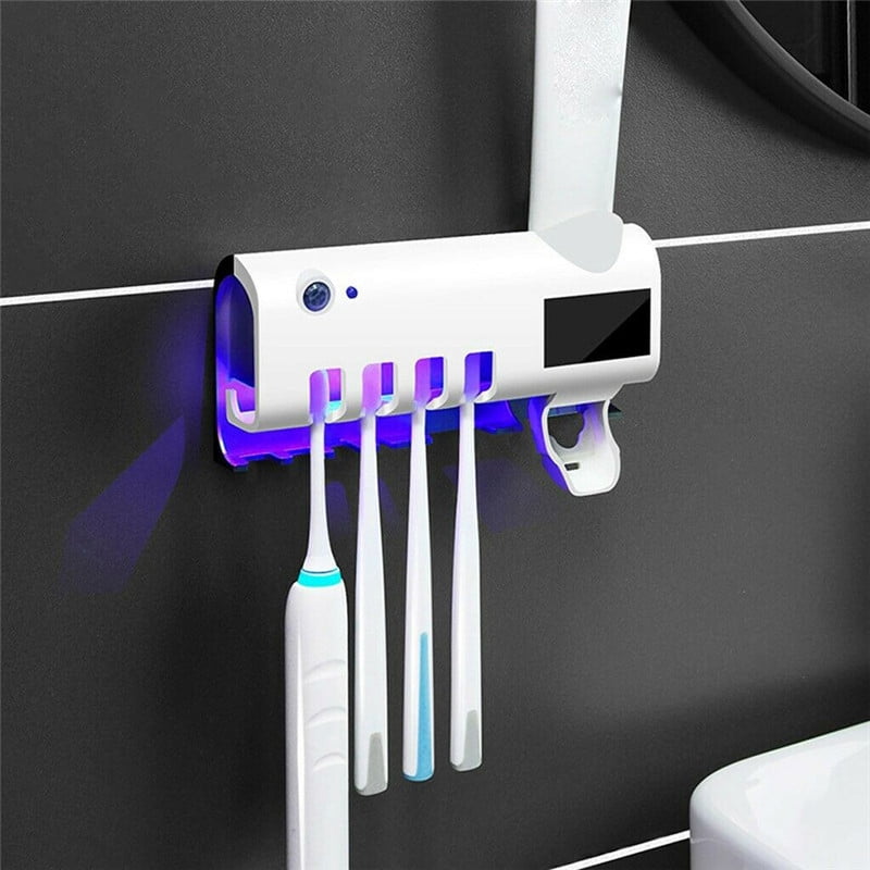 Ultraviolet Electric Toothbrush Sterilizer Wall Mount Toothbrush