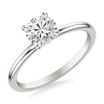 thumbnail image 2 of BEST Jewel Simple Solitaire Wedding Diamond Ring for Women's - 1.5 Ct Round Cut Moissanite in 14K White Gold Plated Ring - Elegant Engagement Ring for Her - A Timeless Choice for Love, 2 of 3