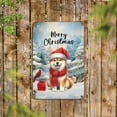 thumbnail image 2 of Merry Christmas Shiba Inu Enjoys Woofmas Winter Xmas Holiday Vertical Metal Aluminum Sign Shibas Dog Lovers Gifts Idea Wall Art Home Decor - 02022, 2 of 5
