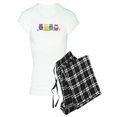 thumbnail image 1 of CafePress - 4 Colorful Owls Pajamas - Women's Light Pajamas, 1 of 1