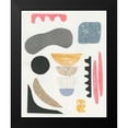 thumbnail image 2 of Prahl, Courtney 20x24 Black Modern Framed Museum Art Print Titled - Mixed Shapes I, 2 of 5