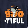 thumbnail image 3 of SpongeBob SquarePants - Boo-tiful - Toddler And Youth Crewneck Fleece Sweatshirt, 3 of 6
