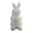 C, variant on Desktop Ornament Easter Bunny Flocked Figurines for Home Desktop Statues Indoor Seasonal for Living Rooms and Farmhouse Interiors