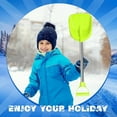 thumbnail image 4 of Kid Snow Shovel with Metal Handle Small Digging Shovels with Plastic Scoop for Car Trunk, Emergencies, Driveways, and Car Snow Removal., 4 of 5