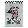 thumbnail image 2 of Courage the Cowardly Dog Embroidered Iron On Patch, 2 of 3