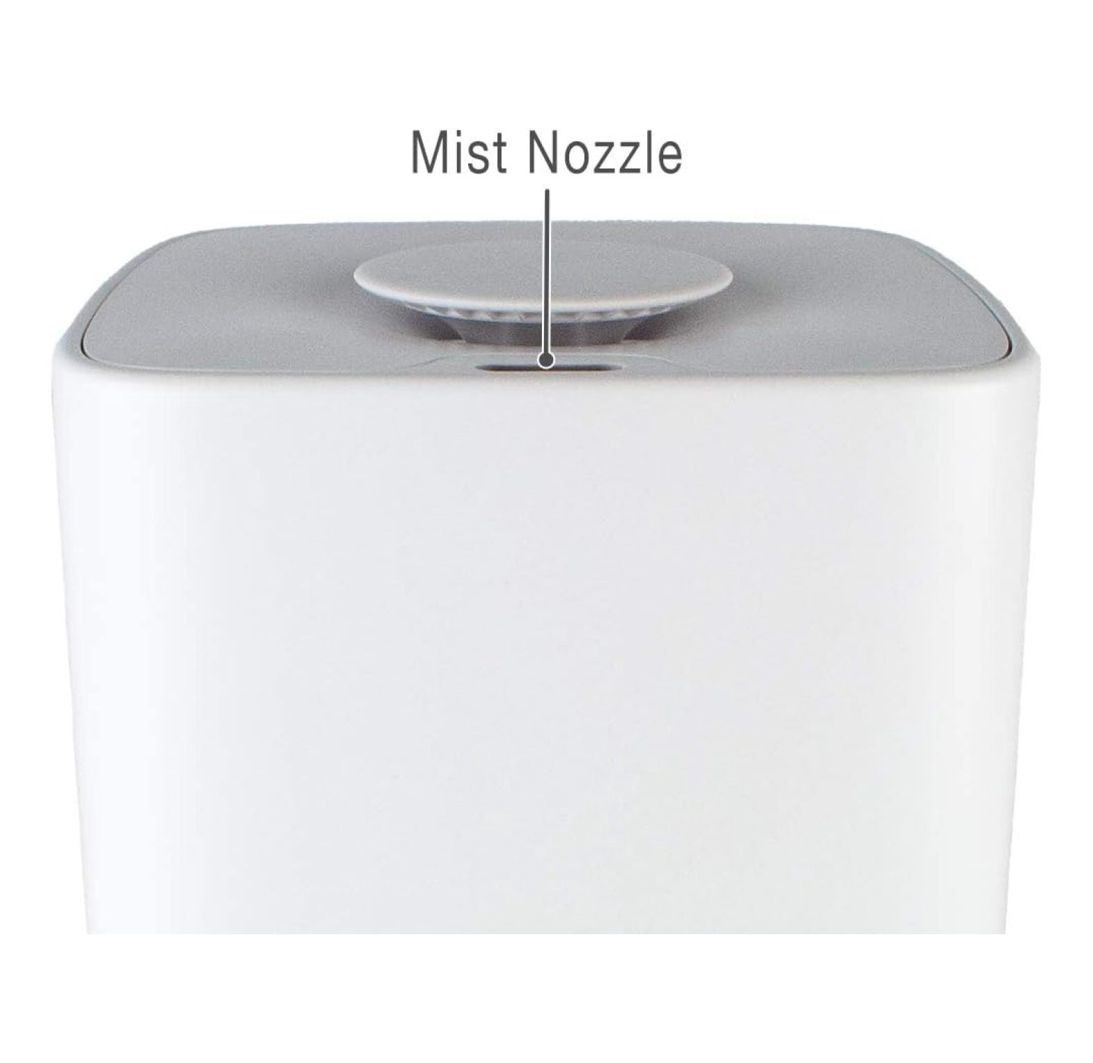 Humidifiers for Bedroom Convenient Oversized 4.5L Runs for 70 Hours for Large Room up to 400 Sq Ft Top Fill Cool Mist Humidifier Ideal for Baby Room and Plants MH-419, White, 1.2