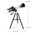 thumbnail image 2 of Kids Astronomical Telescope, Telescope Education Monocular Astronomical Children Science Toys High-Powered Education, Early Science Education Toys for Kids, Unique Gift, 2 of 7