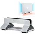 thumbnail image 1 of Support Vertical pour Ordinateur Portable Siabc-Aluminium, Fente Réglable Largeur 12-42mm, Rangement Vertical Gain de Place pour MacBook et Ordinateurs Portables, 1 of 4