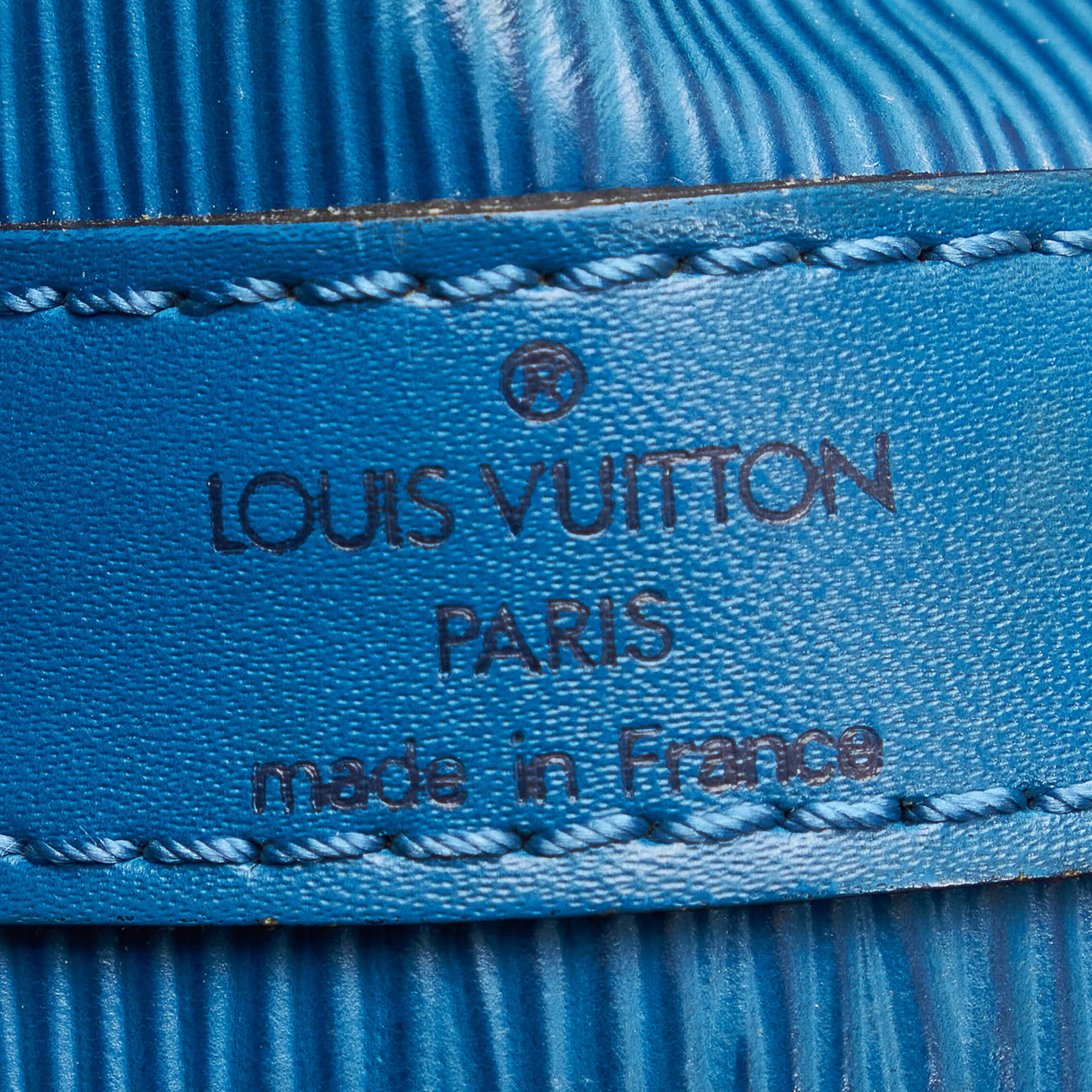 Louis Vuitton Epi NéoNoé MM - Blue Bucket Bags, Handbags - LOU707553