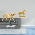 thumbnail image 2 of Figura de guepardo,Figura de guepardo dorado,adorno de escritorio moderno,Estatuas de caballos,Estatuas de caballos Figura de caballo Figura de caballo,Escultura de caballo Adornos de caballo, 2 of 8