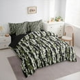 thumbnail image 3 of Castle Fairy Teens Camouflage Bedding Comforter Set,Vintage Camo King Bedding Sets, 3 of 8