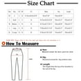 thumbnail image 3 of Ndbuld Cargo Pants Women Summer Fashionable Solid Color Straight Leg Low Waist Pocket Workwear Pants,XL,Green, 3 of 6
