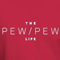 thumbnail image 3 of CafePress - The Pew Pew Life T Shirt - Men's Classic Graphic Cotton T-Shirt, 3 of 4