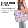 thumbnail image 2 of Disketp Fashionable Cats Bolsa Tote Estampada para Mujer, Bolso de Hombro y de Mano para Compras y Viajes, 2 of 8