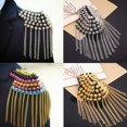 thumbnail image 2 of Accesorios de broche Vintage para chaqueta, cadena con borlas, remache, insignias de hombro, estilo Pin, fiesta de noche, moda, Club, 1 par, 2 of 4