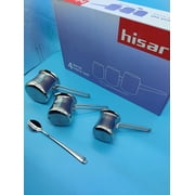 HISAR Mercury Coffee Pot Set 4 Pcs Cezve