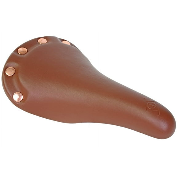 Origin8 Classic Lite Saddle - Brown 165mm Width Chromoly Rails Gel Foam