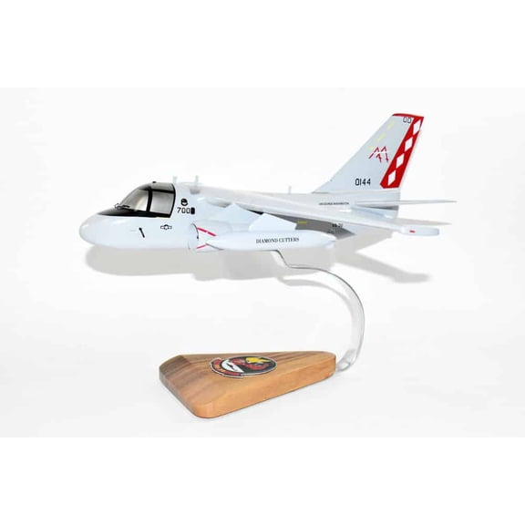 Lockheed Martin® S-3B Viking (2000) VS-30 Diamond Cutters Model, 1/46th (18" Wingspan), Mahogany