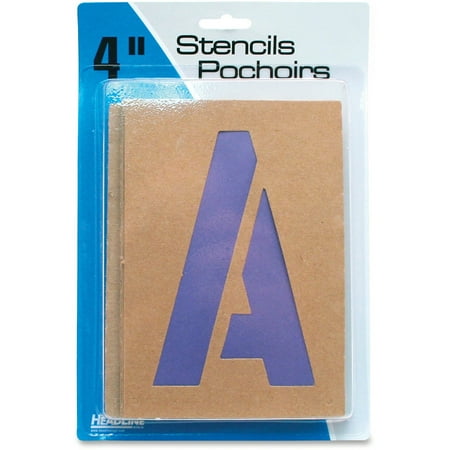 UPC: 0083392001046 | U.S. Stamp & Sign Brown Paper Letters/Numbers Stencils