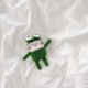 thumbnail image 3 of Plush Case for AirPods 1&2, Creative Cute 3D Cartoon Fur Doll Toy Frog Design Funny Mini AirPods 1&2Cover Case with Keychain AirPods 1&2Protective Cas, 3 of 4