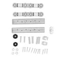 thumbnail image 1 of Rodillos para puertas corredizas Rodillo para puertas de armarios corredizas resistentes a la corrosión para puertas de madera Puertas de granero Puertas corredizas para Higoodz Otros, 1 of 8