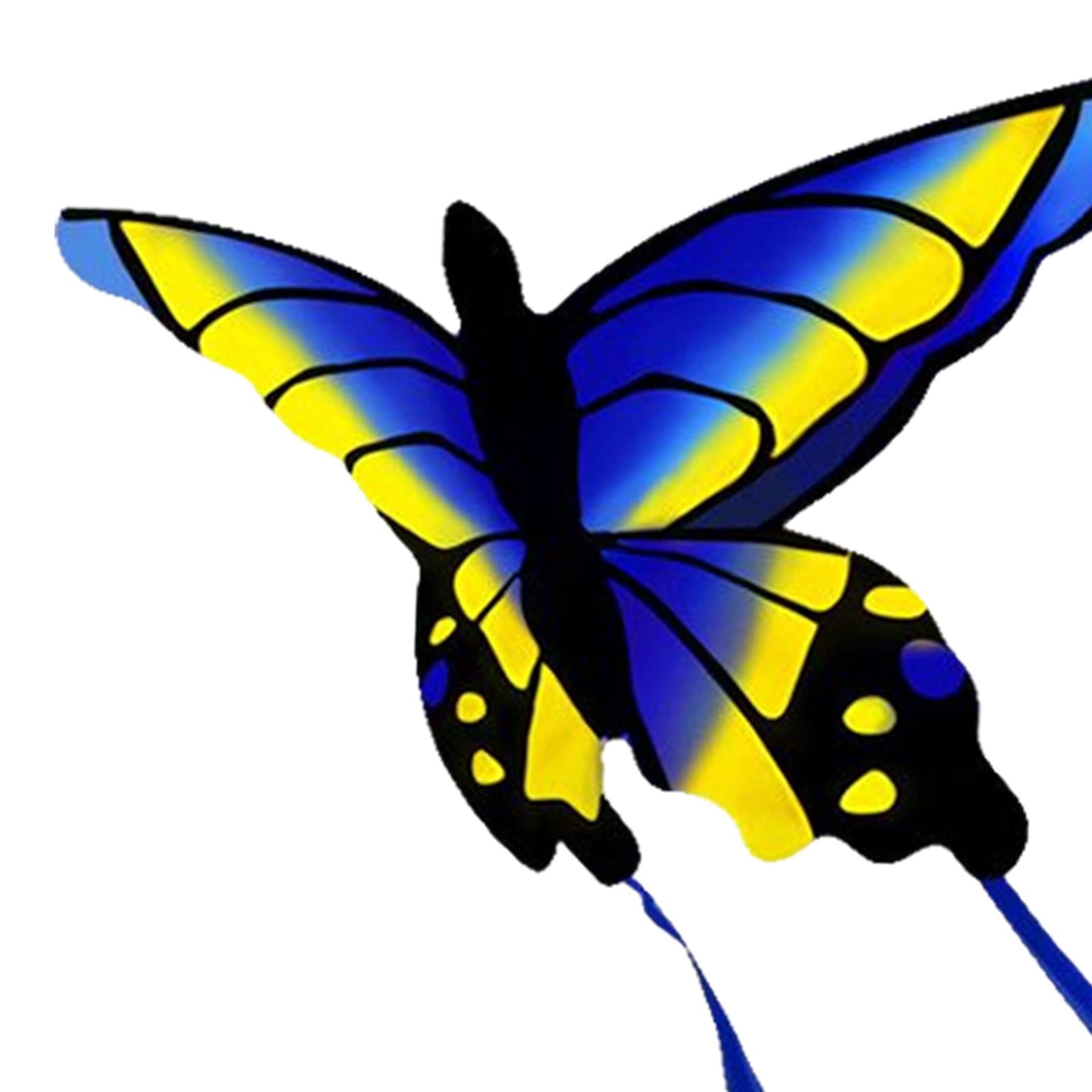 LeeQinersw Butterfly Kite Outdoor Sports Flying Toys Colorful Easy for Kids Gift styleB