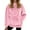 Pink, variant on Letdown Women's Pet Carrier Hoodie with Kangaroo Pouch, Hooded Sweatshirt with Front Pocket for Small Dogs and Cats