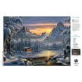 thumbnail image 3 of Buffalo Games 1000-Piece Evening on Mountain Lake Interlocking Jigsaw Puzzle for Adults Ages 14+, 3 of 5