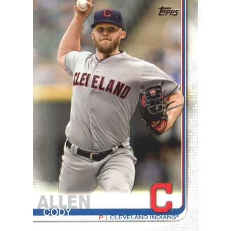 2019 Topps #256 Cody Allen Cleveland Indians Baseball Card - (Best Ar Games 2019)