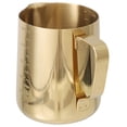 thumbnail image 4 of GOOHOCHY Taza para espumar leche, taza para vaporizar espresso, taza de leche de acero inoxidable, jarra para espumar leche, taza de café, 4 of 8