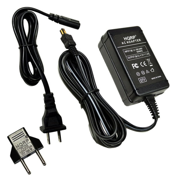 Hqrp Replacement Ac Adapter Power Supply Compatible With Sony Cybershot Dsc P8 Dsc P92 Dsc P93 Digital Camera With Usa Cord Euro Plug Adapter Walmart Com Walmart Com