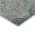 thumbnail image 3 of Addison Rugs Mayfield Premium Machine Washable Traditional Panels Teal Rectangle Rug, 10' x 14', 3 of 7
