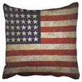 thumbnail image 1 of BOSDECO Old World Vintage Retro Country Rustic Style Home Pillow Case Pillow Cover 16x16 inch, 1 of 1