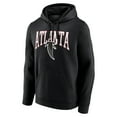 thumbnail image 2 of Men's Black Atlanta Falcons Gridiron Classics Campus Standard Pullover Hoodie, 2 of 3