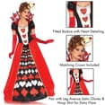 thumbnail image 2 of Disfraz Leg Avenue Deluxe Queen of Hearts para mujer, 2 of 4