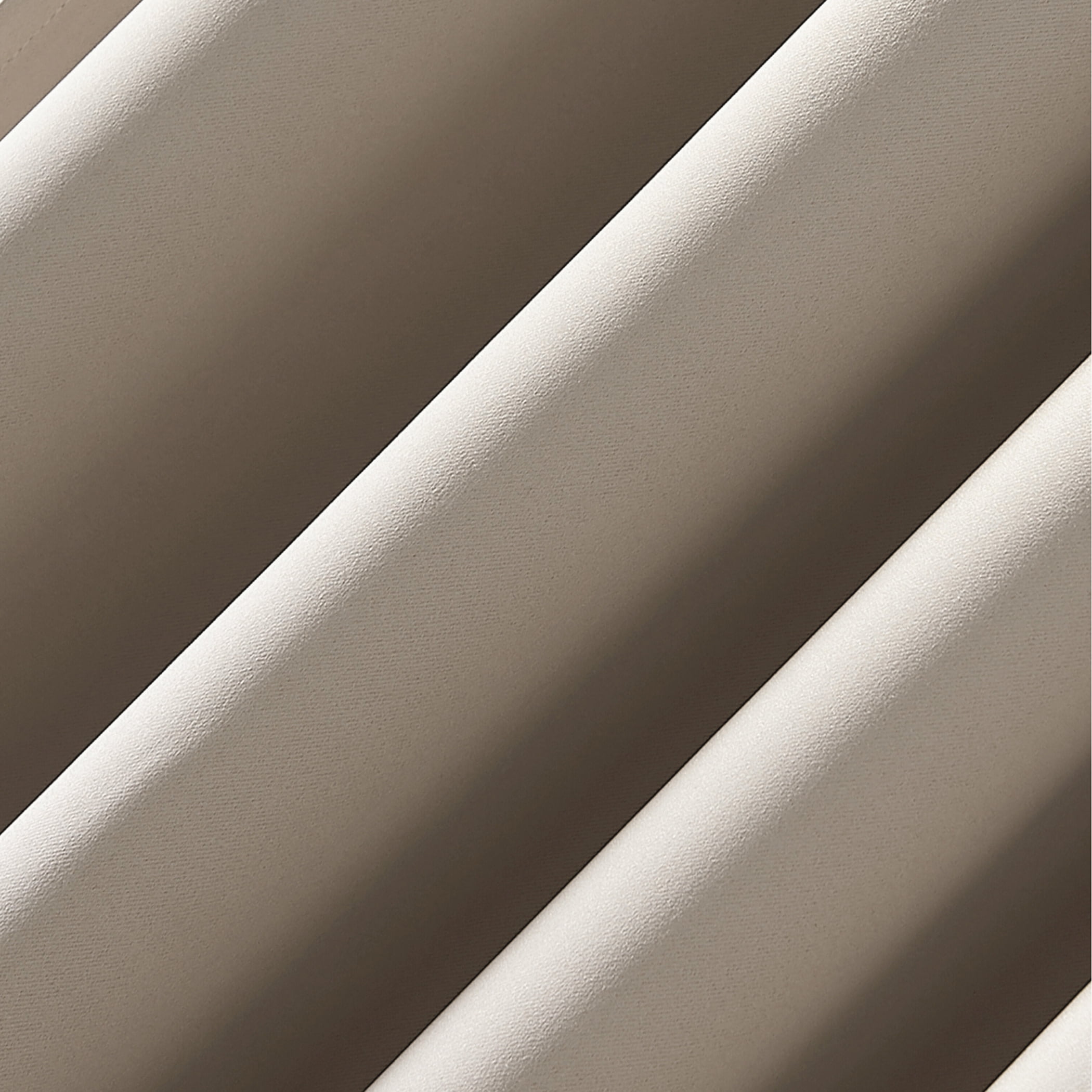 Sun Zero Malmo 1-Piece Theater Grade Extreme 100% Blackout Rod Pocket Curtain Panel, 52"X63", Stone
