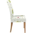 thumbnail image 3 of RYLABLUE Frog with Crown Stretch Chair Cover Protector Seat Slipcover for Dining Room Hotel Wedding Party Set of 1, 3 of 5