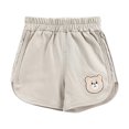 thumbnail image 3 of SROBPTY Toddler Girls Summer Shorts Solid Soft Breathable Pants for 6M-3Y, 3 of 5