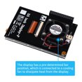 thumbnail image 3 of 3.5 Inch Raspberry Pi Touch Screen LCD Display with Cooling Fan Case, Capacitive Touch Monitor Compatible with Raspberry Pi 4B, 3 of 5