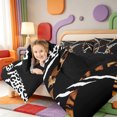 thumbnail image 3 of Erosebridal Wild Animal Pattern King Size Comforter Sets,Classic Cheetah Comforters King Size,Black Reversible,3pcs,1 Comforter and 2 Pillowcases, 3 of 7